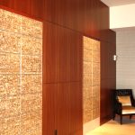 Four Seasons hotel - Mother of Pearl wallcovering