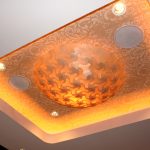 Wallcovering on Ceiling - Pinnacle Casino Retail, STL